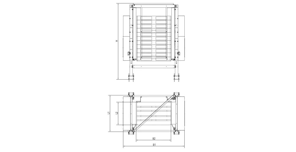 Stacker-destacker palet_szkic